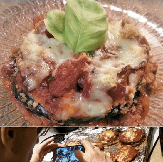 Eggplant Parmesan Stacks Recipe