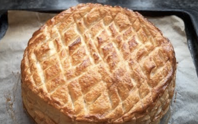 Three Kings Almond Cake or Galette des Rois Recipe