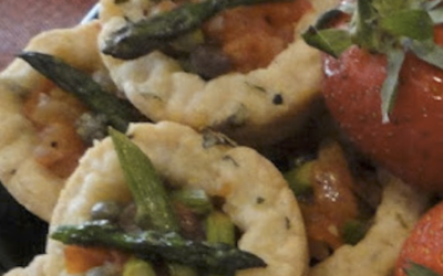 Provencal Asparagus Tartlet Recipe