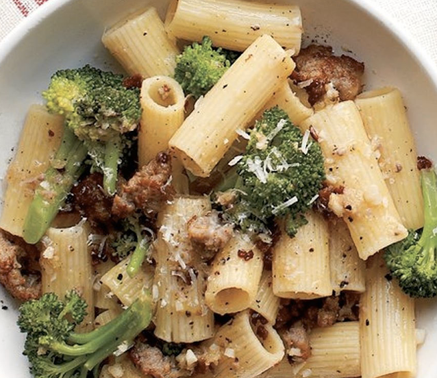 Rigatoni with Broccoli and Sausage Recipe