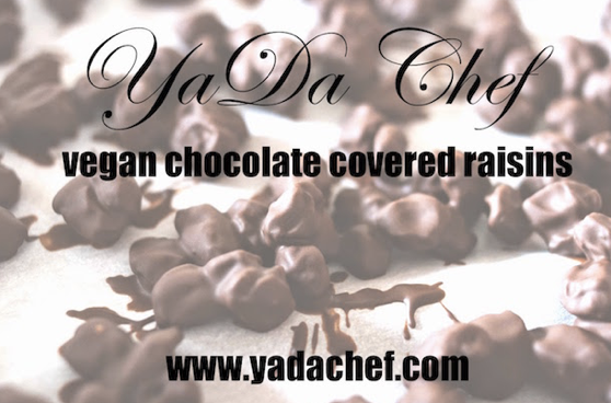 Vegan Chocolate Covered Raisins Recipe