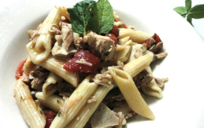 Tonno con i Pomodori e la Menta (tuna with tomatoes and mint)
