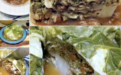 Vegan Chou Farci (Stuffed Cabbage) Recipe