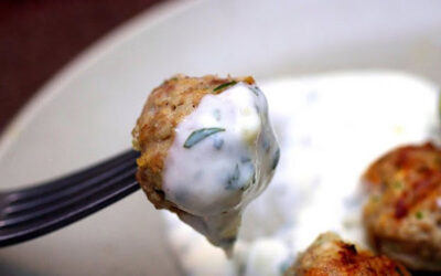 Meatballs with Dill/Mint Sauce Recipe