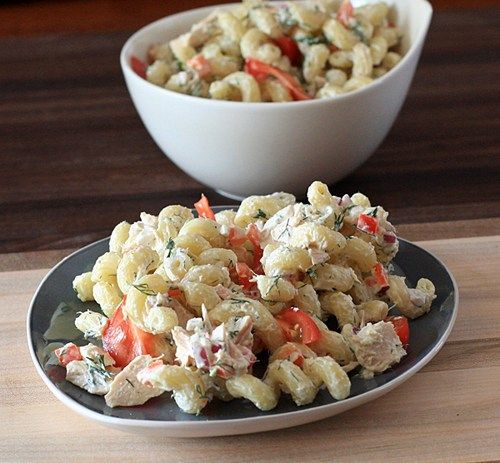 Tuna Pasta Salad With Dill Recipe