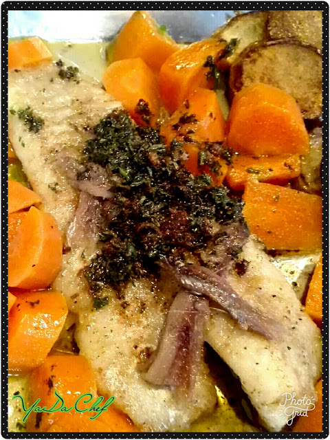 Sautéed Cod with Anchovies Recipe