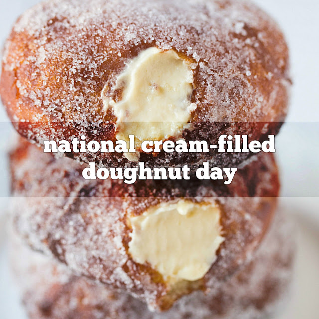 September 14 is National Cream Filled Donut Day