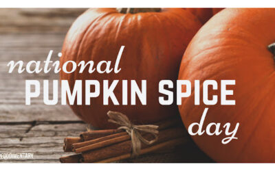 October 1st is National Pumpkin Spice Day!