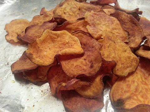 Sweet Potato Crisps Recipe - Gluten Free