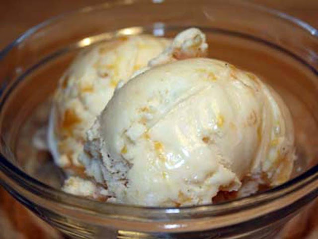 Peach Frozen Yogurt Recipe