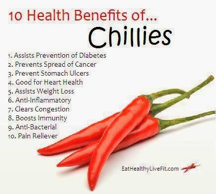 Benefits of Chilies