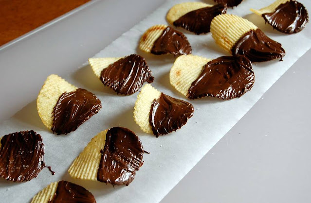 Easy Chocolate Covered Potato Chip Recipe