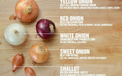 Colors, Flavors, Sizes & Seasons of Onions