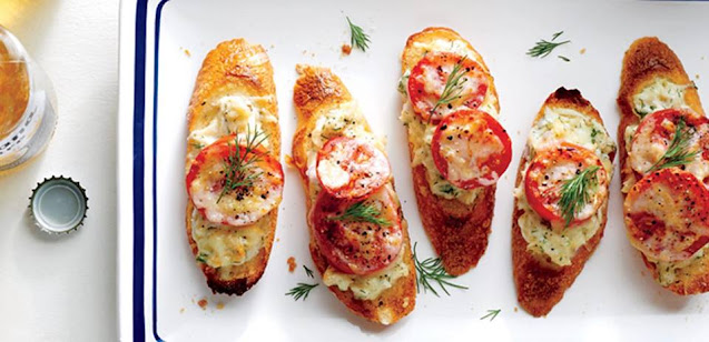 Mini Crab Melts Recipe