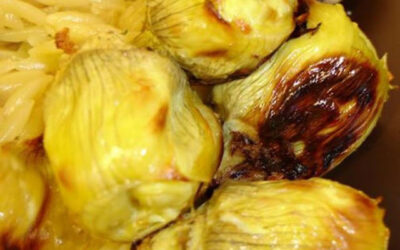 Plain Roasted Artichoke Hearts Recipe