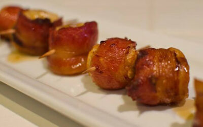 Gluten Free Glazed Bacon Wrapped Bananas Recipe