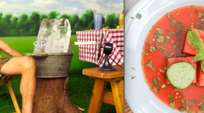 Spicy Watermelon Gazpacho Soup Recipe