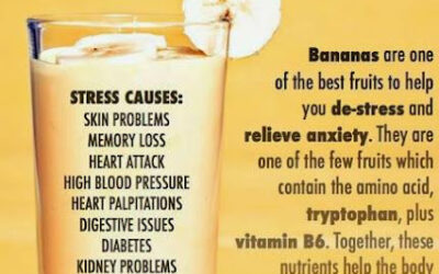 Anti-Stress Banana Smoothie Recipe