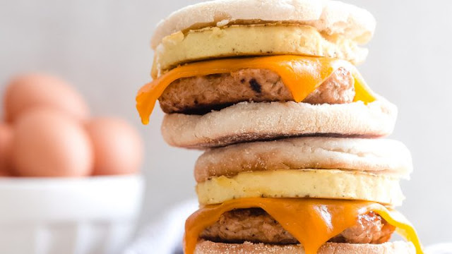 The Ultimate Sausage Breakfast Sandwich