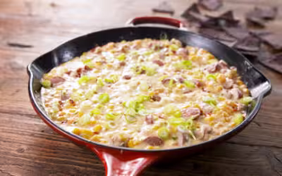 Gluten Free Campfire Corn Dog Dip Recipe