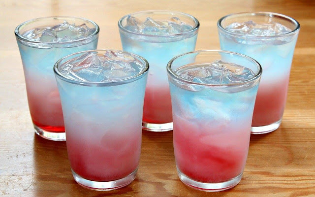 July 4th Layered Drink Recipe – Alcohol Free