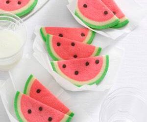 Watermelon Slice Cookies Recipe