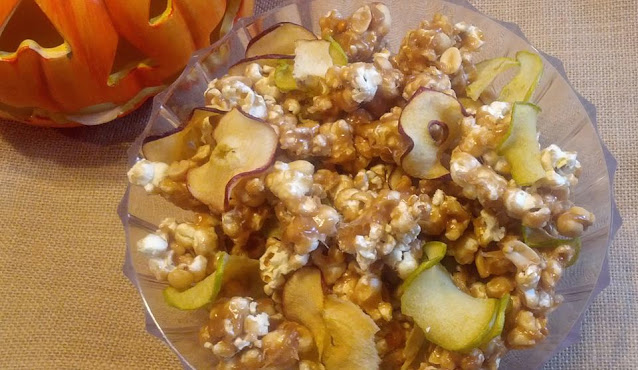 Apple & Peanut Monster Popcorn Recipe