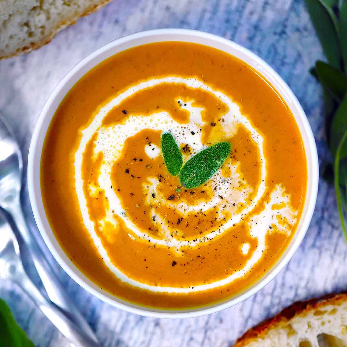 Puree of Pumpkin Soup Recipe