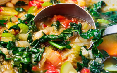 Quinoa Vegetable Soup Recipe (Vegan Option)