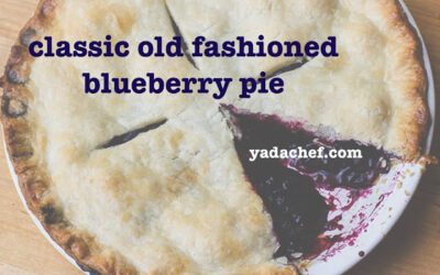 Old-Fashioned Blueberry Pie Recipe