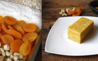 Apricot and Cashew Energy Bars Recipe