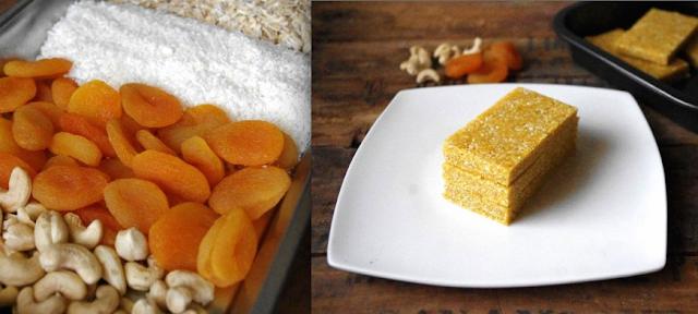 Apricot and Cashew Energy Bars Recipe