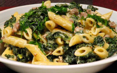 Pasta with Sausage & Kale Recipe