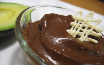 Avocado Chocolate Peanut Butter Pudding