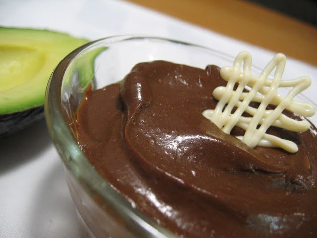 Avocado Chocolate Peanut Butter Pudding