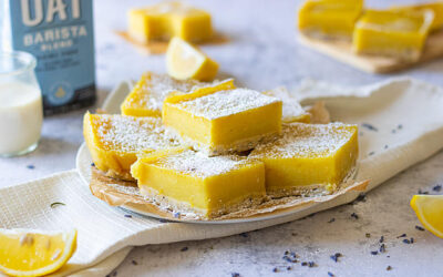 Vegan Lemon Lavender Bars Recipe