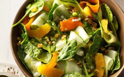 Ribbon Salad with Orange Vinaigrette Recipe