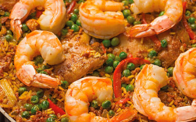 Chicken and Shrimp Paella Recipe