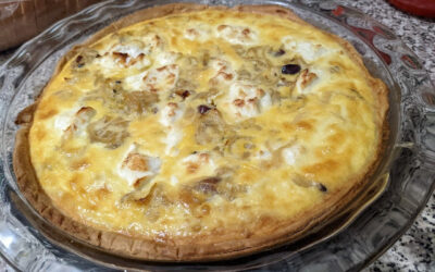 French Caramelized Onion and Goat Cheese Tart Recipe