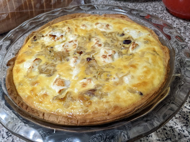 French Caramelized Onion and Goat Cheese Tart Recipe