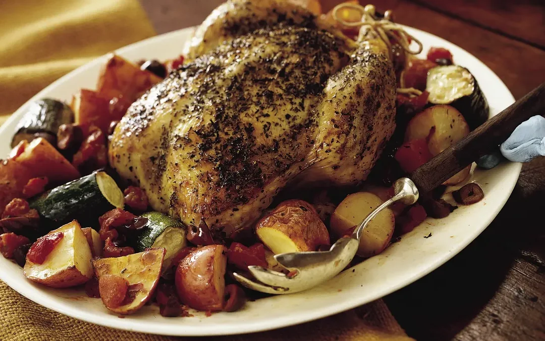 Roast Provencal Chicken Recipe