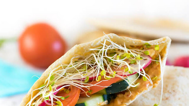 Healthy Lunch Pita Recipe