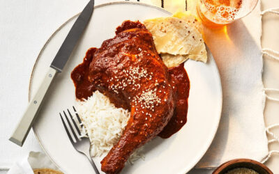 Mexican Mole Braised Chicken Recipe