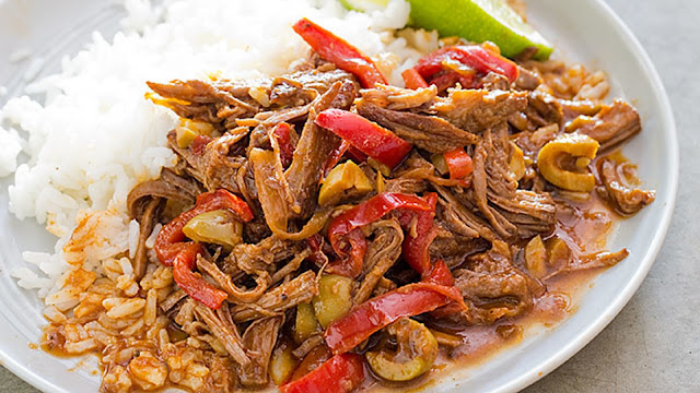 Ropa Vieja (Shredded Beef) Recipe