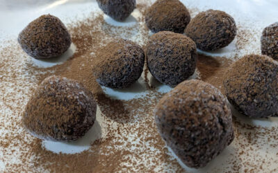 Date and Dried Plum Chocolate Truffles Recipe