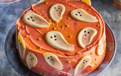 Spiced Pumpkin Halloween Cake Recipe