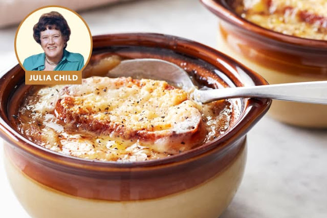 French Onion Soup Gratinee Recipe (Julia Child)