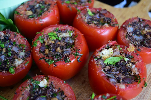 Herb Stuffed Tomatoes Recipe