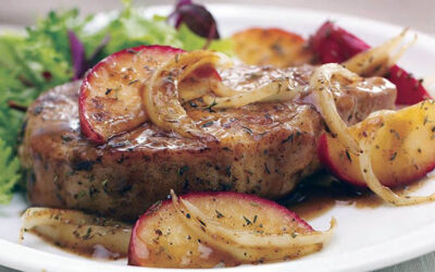 Maple Roasted Pork with Apples Recipe