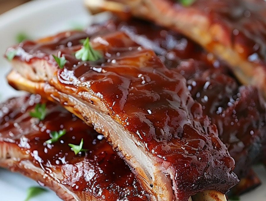 Barbeque Baby Back Ribs with Espresso Sauce Recipes